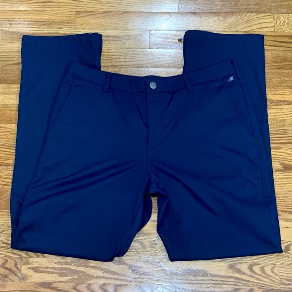 Bonobos Maide Navy Golf Pants. Size 36" x 34" - Picture 3 of 10